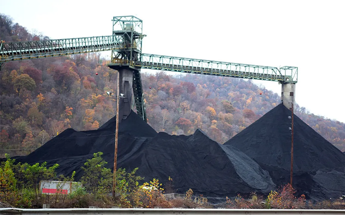 Coal mining in West Virginia. | Photo by JodiJacobson/Getty Images