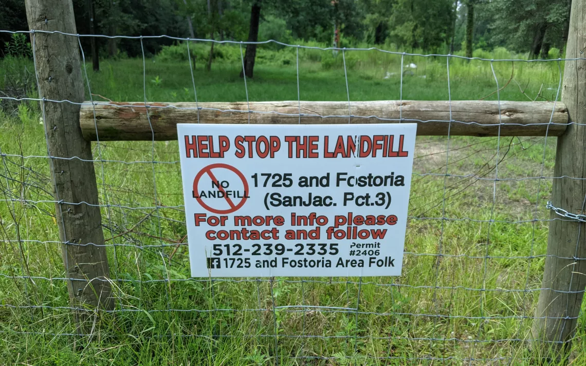 Landfill Threatens Sam Houston National Forest And Local Farm, Your ...