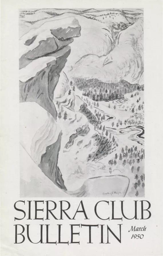 Sierra Club Bulletin March 1950