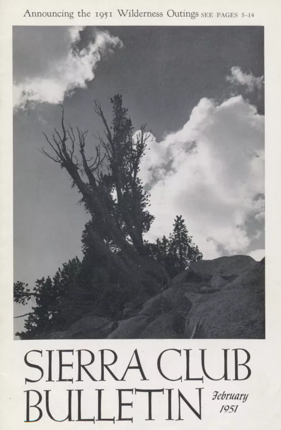 Sierra Club Bulletin February 1951