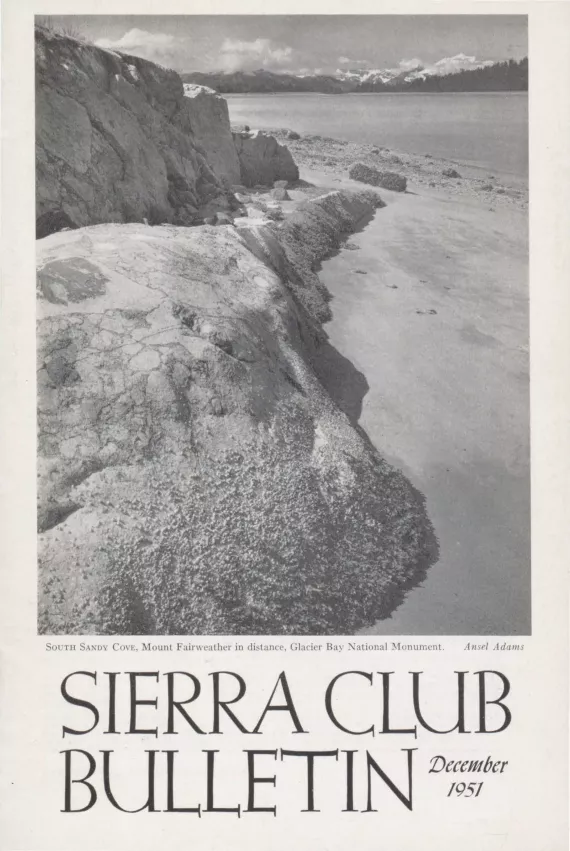 Sierra Club Bulletin December 1951