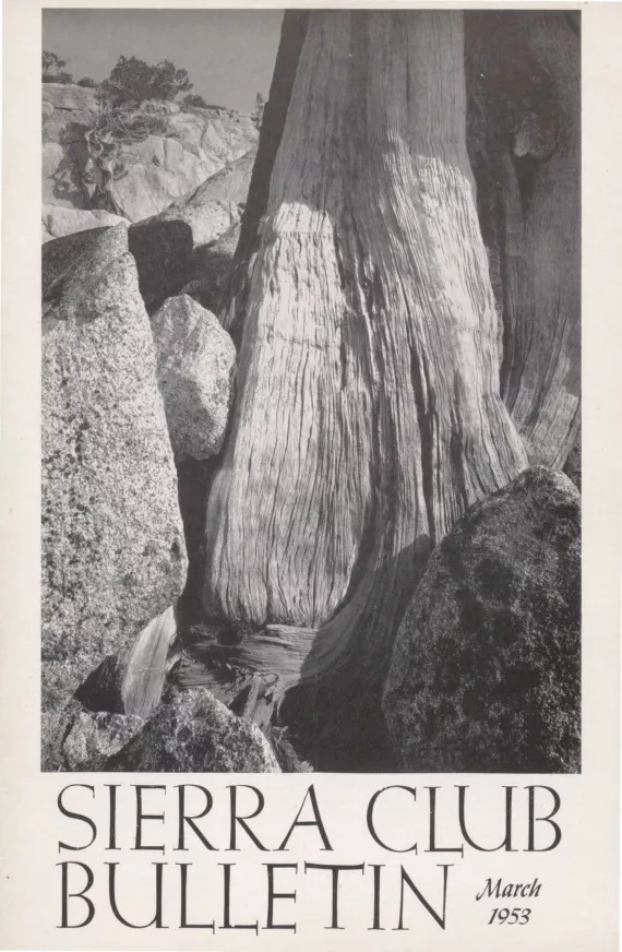 Sierra Club Bulletin March 1953
