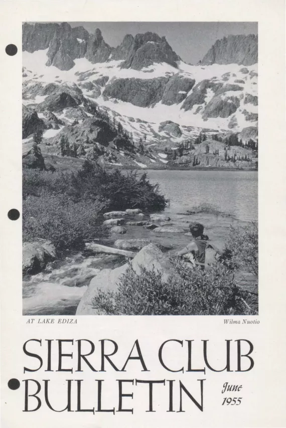 Sierra Club Bulletin June 1955