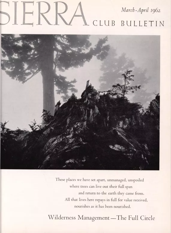 Sierra Club Bulletin March/April 1962
