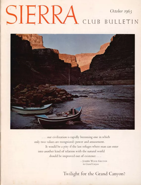 Sierra Club Bulletin October 1963