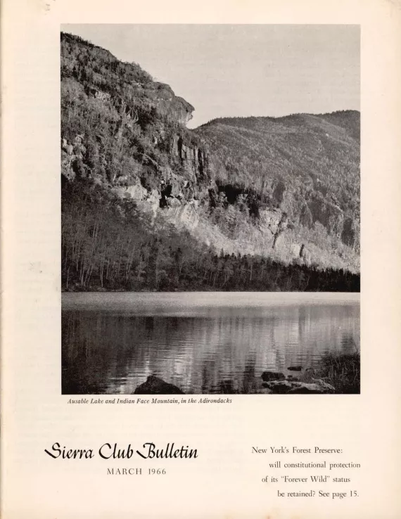 Sierra Club Bulletin March 1966