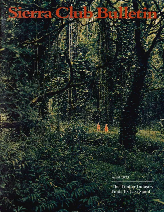 Sierra magazine April 1973