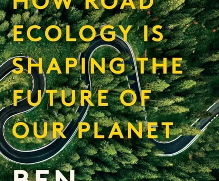The book cover of "Crossings: How Road Ecology is Shaping the Future of Our Planet" by Ben Goldfarb