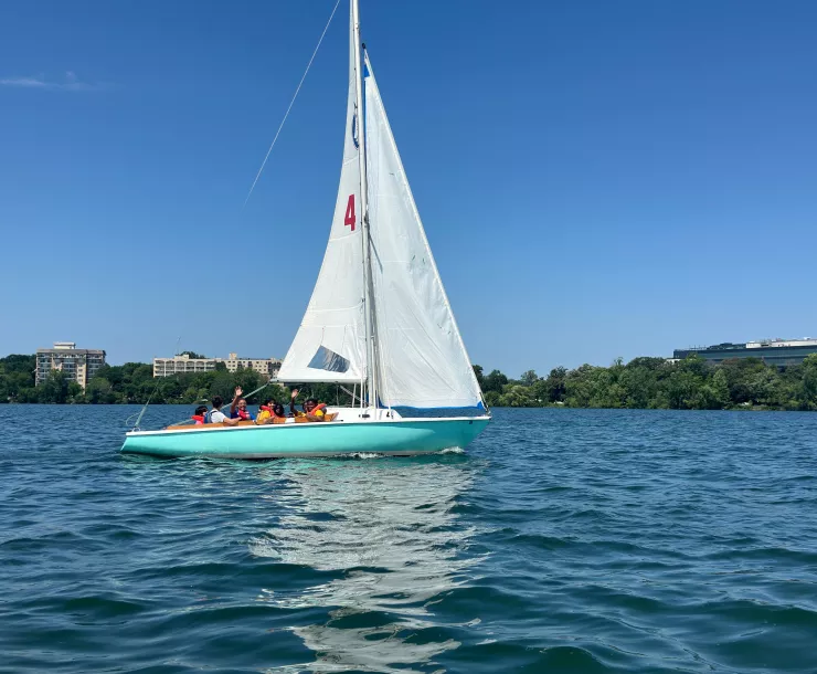 Sanneh Foundation and Minneapolis Sailing Center outing July 12, 2024