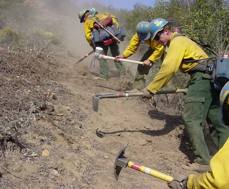 Firefighters, California Interagency Hotshots Steering Committee