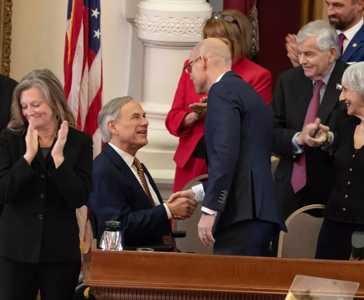 gov abbott at the texas house