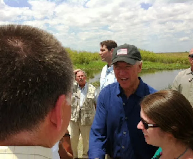 Frank Jackalone and VP Joe Biden at Everglades.JPG