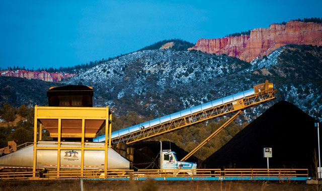 Alton Coal wants to greatly expand its existing strip mine onto public land only 10 miles from Bryce Canyon National Park. | Ace Kvale/TandemStock