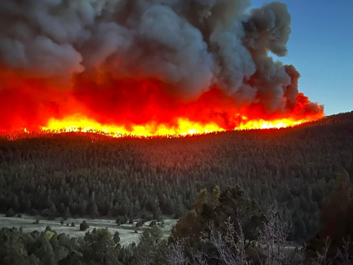 New Mexico Wildfire 2024 - Tobi Aeriela